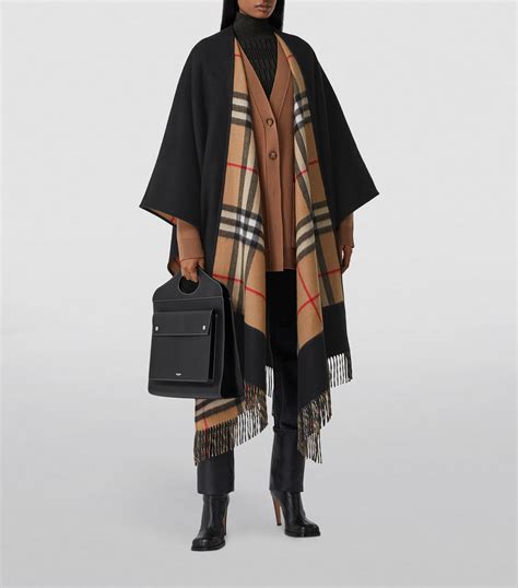 burberry jassen dames|burberry cashmere cape jacket.